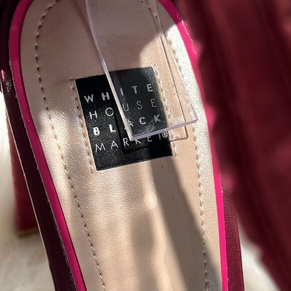 {WHBM}Nathalie Madder Suede/Leather Strappy Heels Size 10M.   B72 - Picture 6 of 11